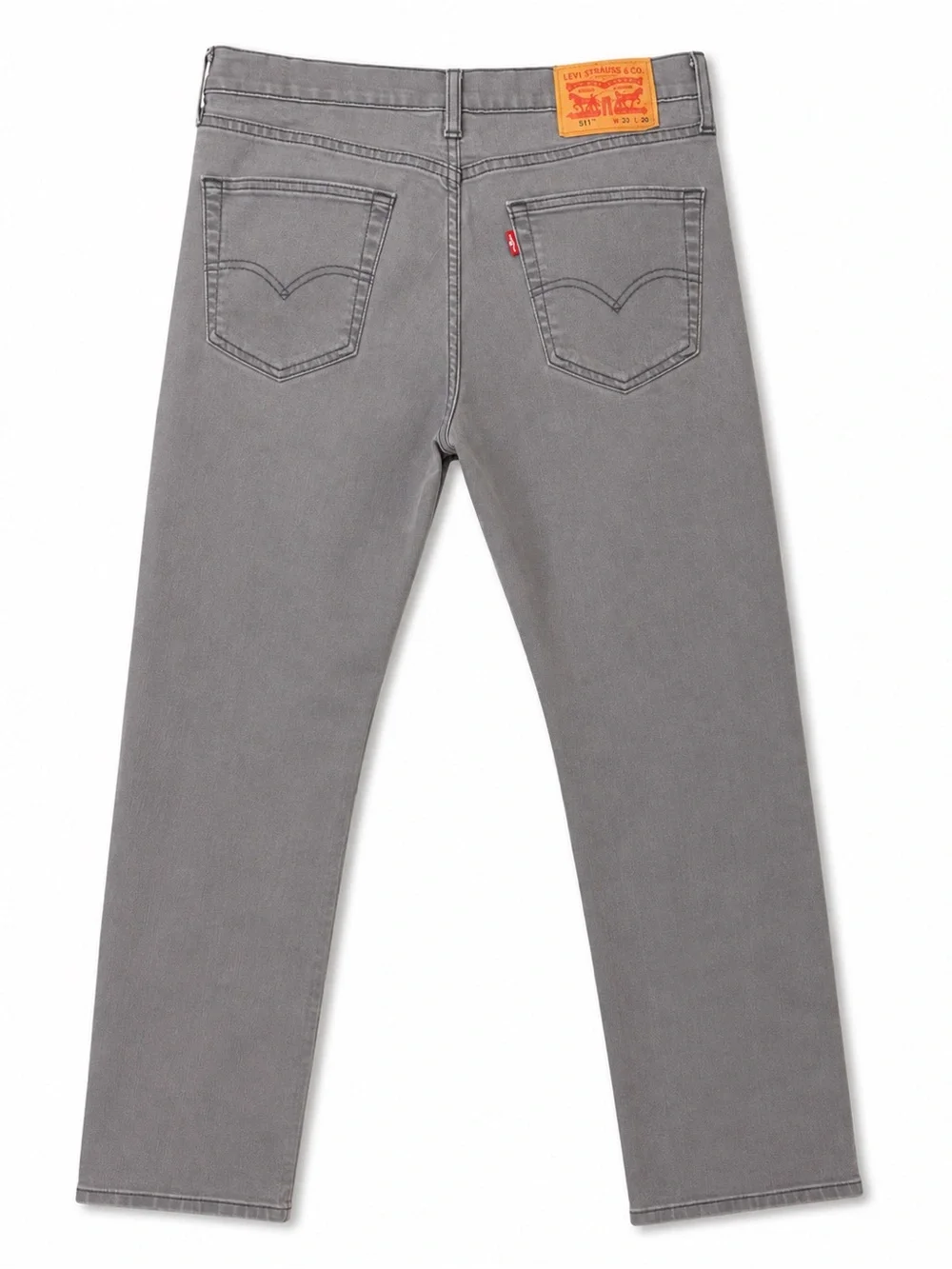 Levi's 511 Men's Jeans 33x30 Gray Straight Fit Denim Pants